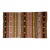 Mid 20th Century Geometric Medallion Flatweave Kilim For Sale