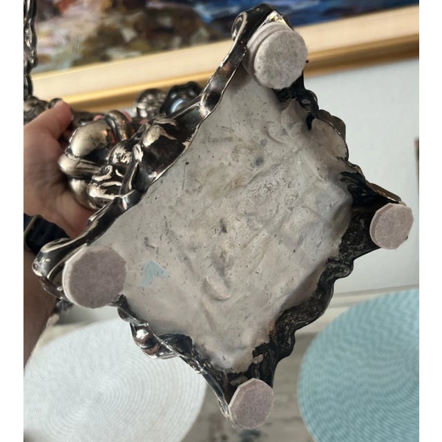 Liberace Collection Sterling Silver 22.5" Candelabra With Christie's Provenance For Sale - Image 14 of 18