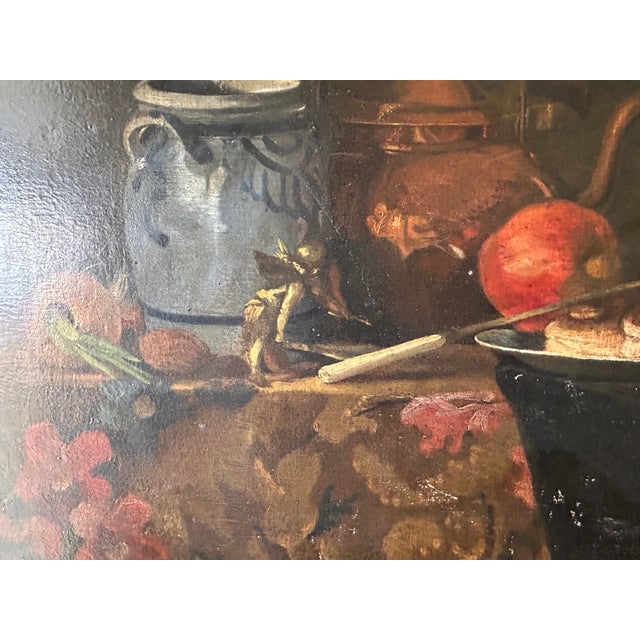 Antique Original Still-Life Oil Painting, American School of William Merritt Chase For Sale - Image 6 of 12
