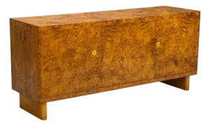 Axel Einar Hjorth, Nordiska Kompaniet, Root Wood, Rare Birka Sideboard, Sweden, 1937