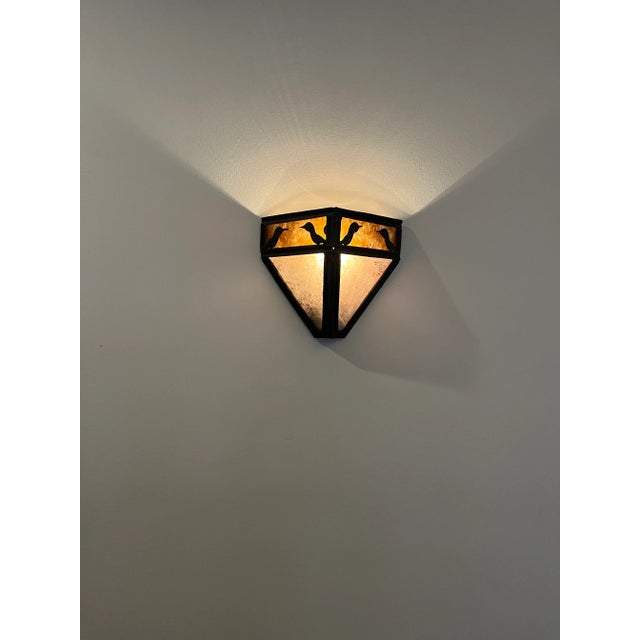 1990s Holly Hunt Chandelier With Pair of Matching Sconces - 3 Piece Set For Sale - Image 5 of 10