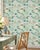 Not Yet Made - Made To Order Mahjong Garden Party Toile Grasscloth Wallpaper by House Party | 6 Yards For Sale - Image 5 of 14