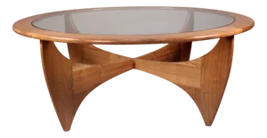 Large Astro Low Table by Victor Wilkins for G-Plan, 1960s
