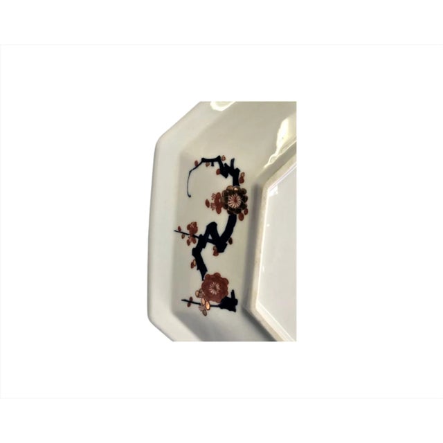 White 1980s Imari Otagiri Japanese Porcelain Plate For Sale - Image 8 of 10