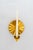 Gold Art Deco Carved and Gilded Wood Wall Candleholder, 1920s, Set of 2 For Sale - Image 8 of 12