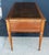Louis XVI Style Writing Table or Desk of Walnut With Leather Top From France For Sale - Image 14 of 16