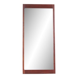 Founders Mid Century Walnut Mirror For Sale