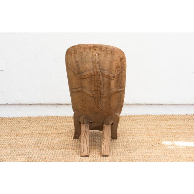 1960s Tribal Senufo Stargazer African Chair For Sale - Image 5 of 8