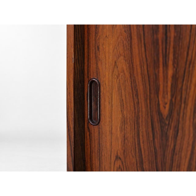 Low Sideboard in Rosewood with Sliding Doors, Denmark, 1960s For Sale - Image 18 of 18