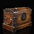Asian Vintage Huali Wood Jewelry Box With Mother-of-Pearl Bird & Floral Inlay and Brass Hardware For Sale - Image 3 of 9