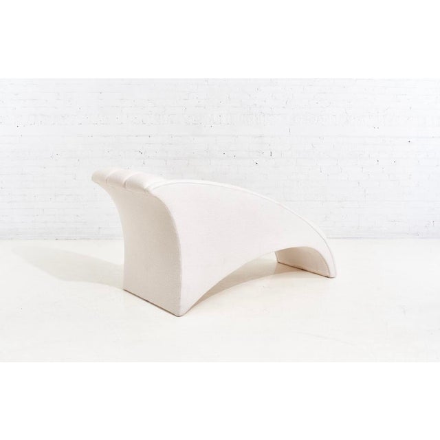 1980s Channel Tufted Chaise Lounge by Vladimir Kagan, 1980 For Sale - Image 5 of 9