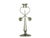 1990s Silver-Plated Metal Candleholder by Michele De Lucchi for Produzione Privata, 1996 For Sale - Image 5 of 5