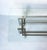 Coffee Table in Glass and Metal, 1970s For Sale - Image 4 of 9