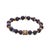 Fleur De Lis Purple Agate Beaded Bracelet For Sale In Miami - Image 6 of 6