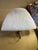 White Leaf-Shaped Opalescent Blown Glass Sconces, 1950s, Set of 2 For Sale - Image 8 of 10