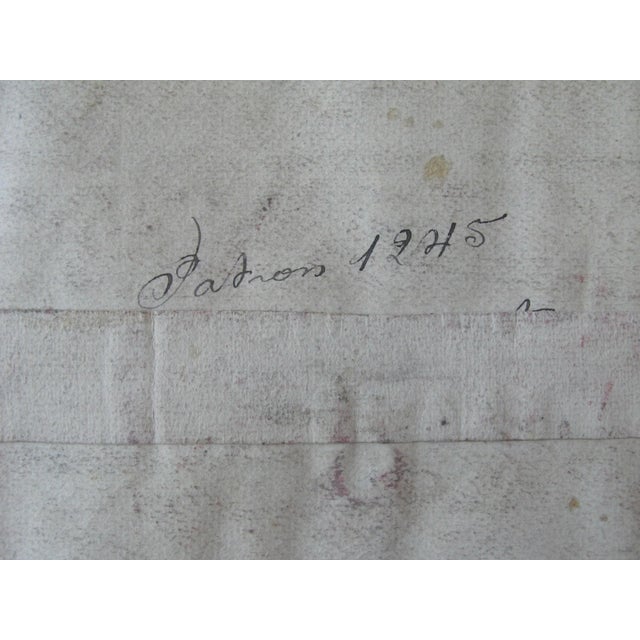 Antique French Textile Design For Sale - Image 10 of 10