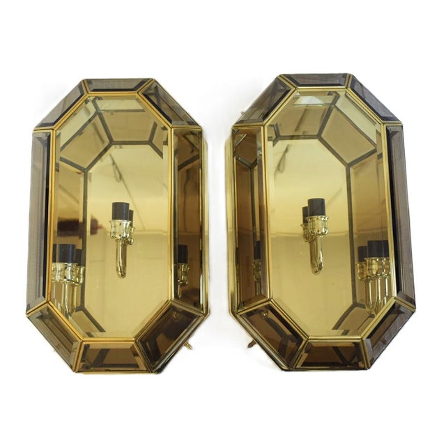 Large Vintage Wall Lamps, 1970s, Set of 2 For Sale - Image 6 of 6