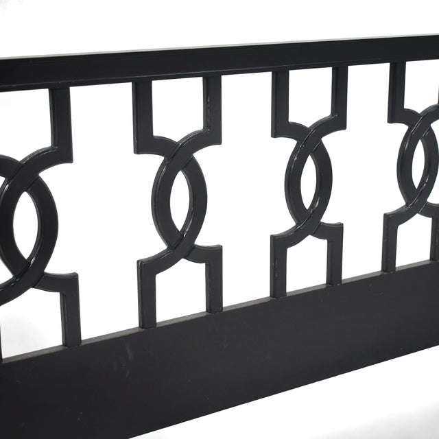 Hollywood Regency King Size Headboard For Sale - Image 10 of 11