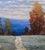 Traditional Original Mountain View Landscape Scenery Art Painting on Canvas For Sale - Image 3 of 4