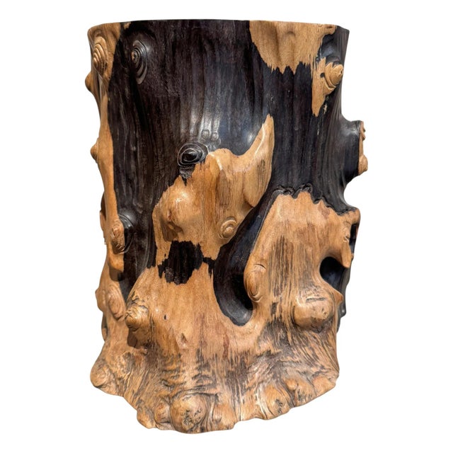 19th Century Chinese Scholar's Brush Pot For Sale - Image 4 of 12