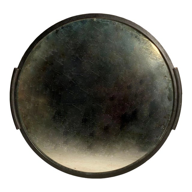 Original Donald Deskey Deco Wood Mirror for Valentine Seaver For Sale