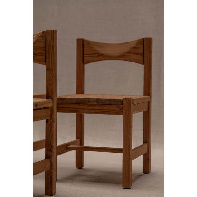 Vintage set of six minimalist dining chairs model ‘Hongisto’. Designed by Ilmari Tapiovaara for Laukaan Puu in 1963,...