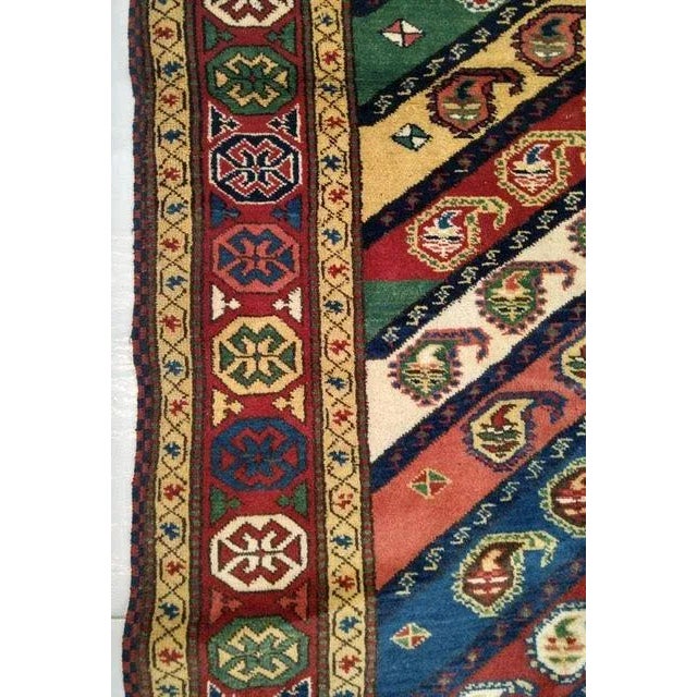 Persian Kazak Rug For Sale - Image 3 of 6