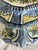 Vintage 1960s Italian Majolica Urn Table Lamp With Hand-Painted Butterflies & Florals For Sale - Image 12 of 12