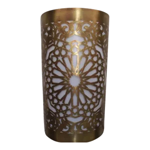 21st Century Brass Moroccan Wall Lamp