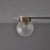 Itsu 1950s Mauri Almari Model Ea 11 Glass and Metal Wall or Ceiling Lamp for Itsu For Sale - Image 4 of 18