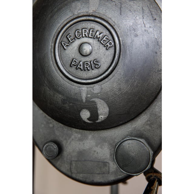 Brown French Vintage Theater Lights by A.E. Cremer for A.E. Cremer, 1940s For Sale - Image 8 of 15