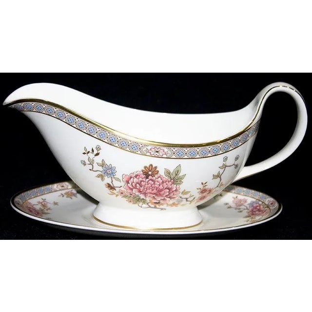 1960s 1960s Asian Modern Royal Doulton Gravy Boat - Canton Pattern For Sale - Image 5 of 5