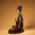 Late 20th Century Late 20th Century Gilt Bronze Figure of a Seated Guanyin Bodhisattva For Sale - Image 5 of 10