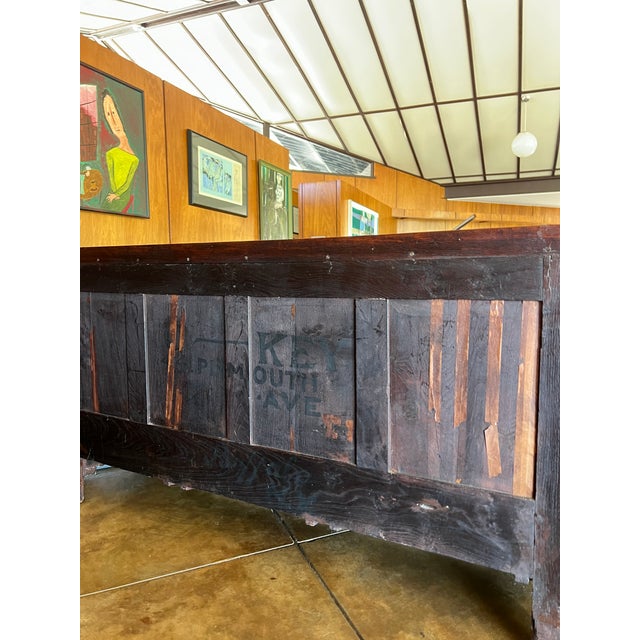 Late 18th Century Oak & Mahogany Mule Chest For Sale - Image 12 of 14