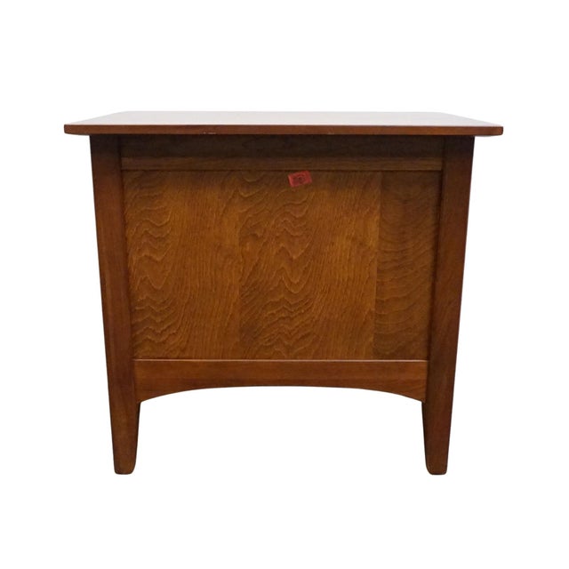 Ethan Allen American Impressions Collection Solid Cherry 24" Two Drawer Nightstand 24-5406 For Sale - Image 11 of 14