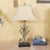 Vintage Maitland-Smith Neoclassical Brass Scrollwork Table Lamp For Sale - Image 11 of 18