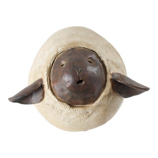 Vintage Studio Pottery Sheep Bank For Sale