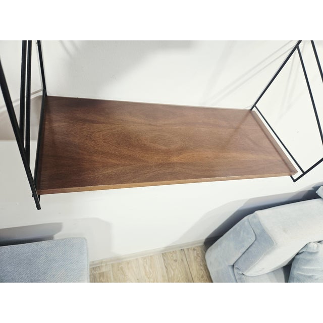 Mid-Century Modern Wall Shelf by Kajsa & Nils Nisse Strinning, 1960s For Sale - Image 13 of 14