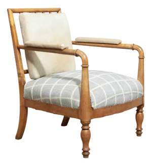 Swedish Biedermeier Armchair, Late 19th Century