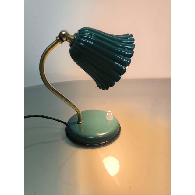 Vintage Table Lamp with Adjustable Dome, 1950s For Sale - Image 13 of 16