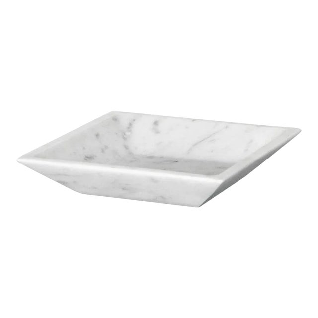Italian Handcrafted Soup Plate in Marble For Sale