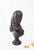 Antique Grey/Black Marble Bust Depicting a Young Woman For Sale - Image 4 of 9
