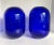 Listed here is ONE hand-blown Blenko 8016 pill vase in cobalt blue. The vase is like a piece of art! The color is amazing...