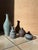 Studio Ceramic Vase with Incised Fish Decoration by Ulli Wittich-Großkurth, Jena, Germany, 1950s For Sale - Image 9 of 11