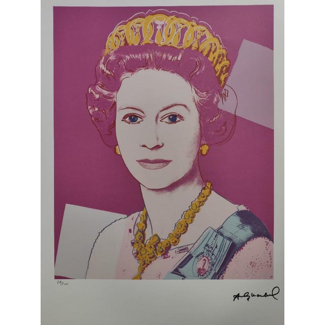 After Andy Warhol, Queen Elizabeth II, 1980s, Print For Sale