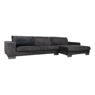 Grey Fabric Corner Sofa from Arketipo For Sale