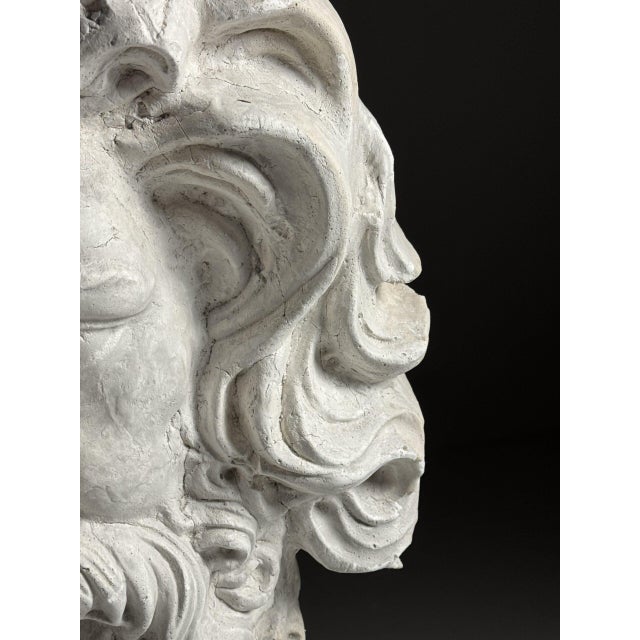 Unknown, Zeus Head, Plaster For Sale - Image 12 of 18
