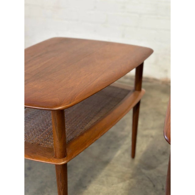 Wood 1960s Occasional Table by John Stuart- Pair For Sale - Image 7 of 12