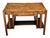 Wood Restored Antique Mission Oak Drop-Leaf Writing Desk, C. 1920s For Sale - Image 7 of 15