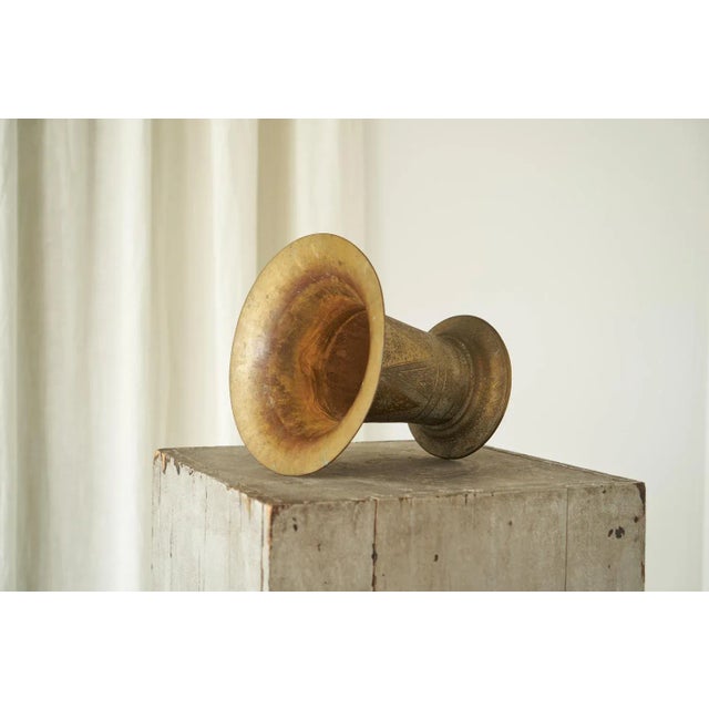 Antique Intricately Decorated Vase in Hand Chased Copper, 1940s For Sale - Image 10 of 11